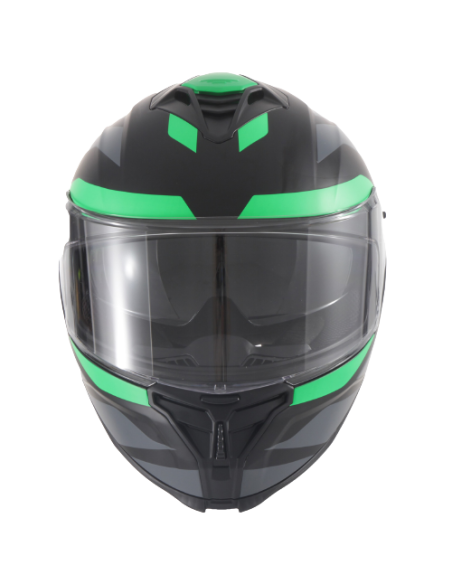 Casque intégral VITO Presto Vert Mat / Noir