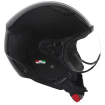 Casque Jet VITO Moda Noir Brillant 2
