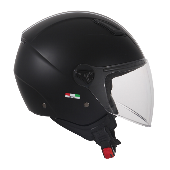 Casque Jet enfant VITO Moda Bambino Noir Mat
