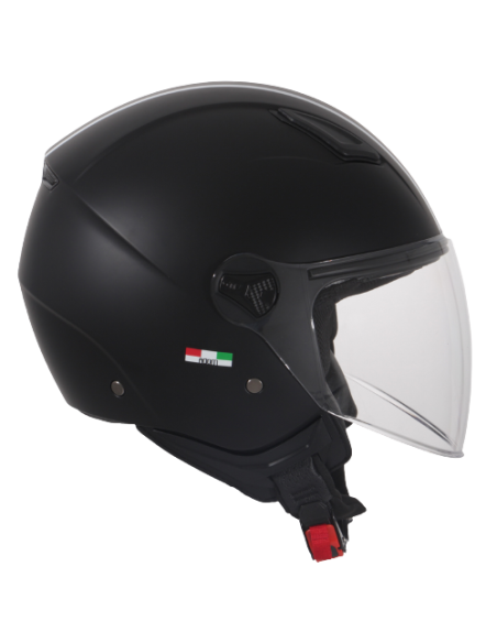 Casque Jet enfant VITO Moda Bambino Noir Mat