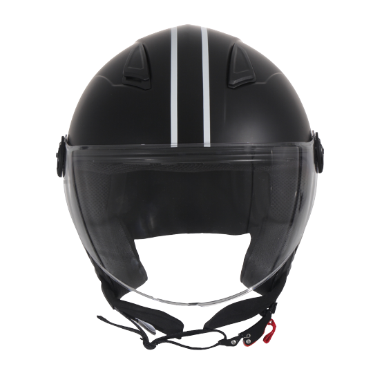 Casque Jet enfant VITO Moda Bambino Noir Mat