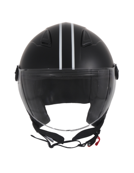 Casque Jet enfant VITO Moda Bambino Noir Mat