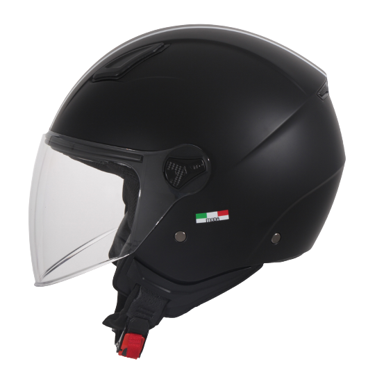 Casque Jet enfant VITO Moda Bambino Noir Mat
