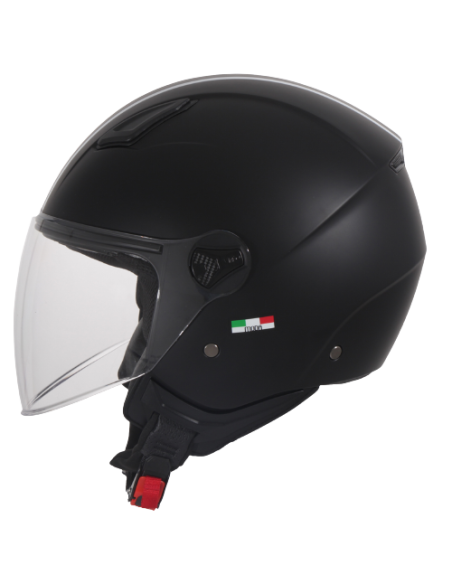 Casque Jet enfant VITO Moda Bambino Noir Mat