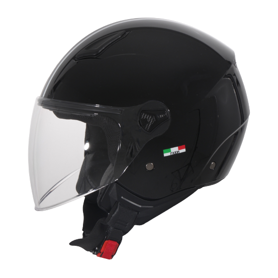 Casque Jet enfant VITO Moda Bambino Noir Brillant