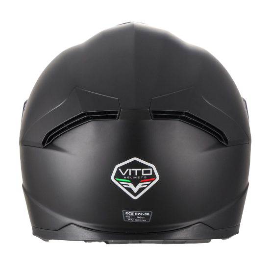 Casque intégral VITO Grande Noir Mat (double écran)