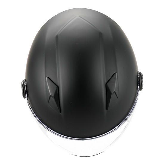 Casque Jet VITO Uno Noir Mat