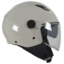 Casque Jet VITO Sarenta Blanc cassé (double écran) 2