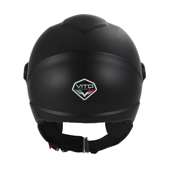 Casque Jet VITO Lavori Noir Mat