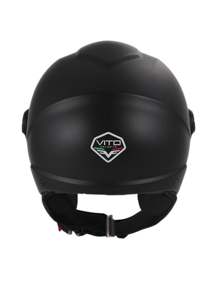Casque Jet VITO Lavori Noir Mat