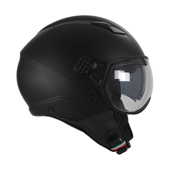 Casque Jet VITO Lavori Noir Mat
