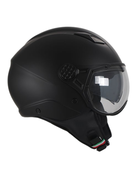 Casque Jet VITO Lavori Noir Mat