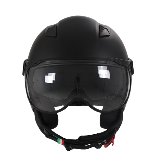 Casque Jet VITO Lavori Noir Mat