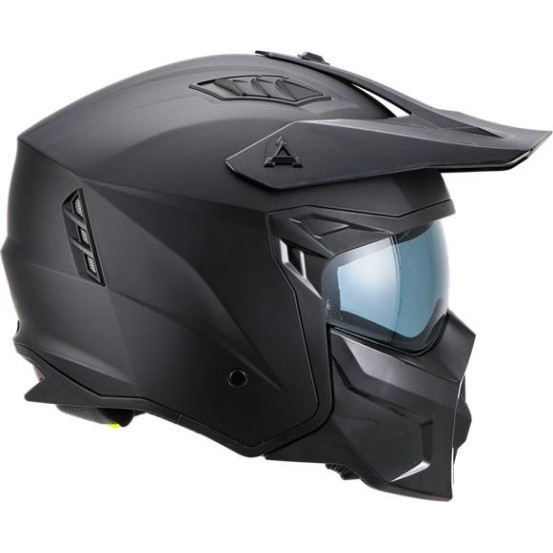 Casque Jet VITO Predator Noir Mat
