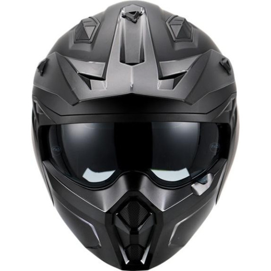 Casque Jet VITO Predator Noir Mat