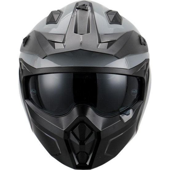 Casque Jet VITO Predator Gris Nardo
