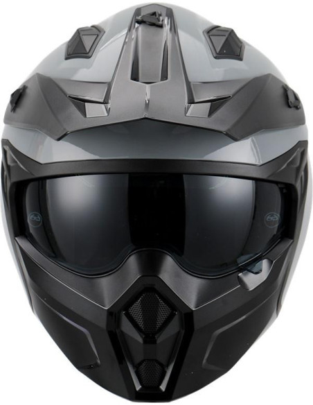 Casque Jet VITO Predator Gris Nardo