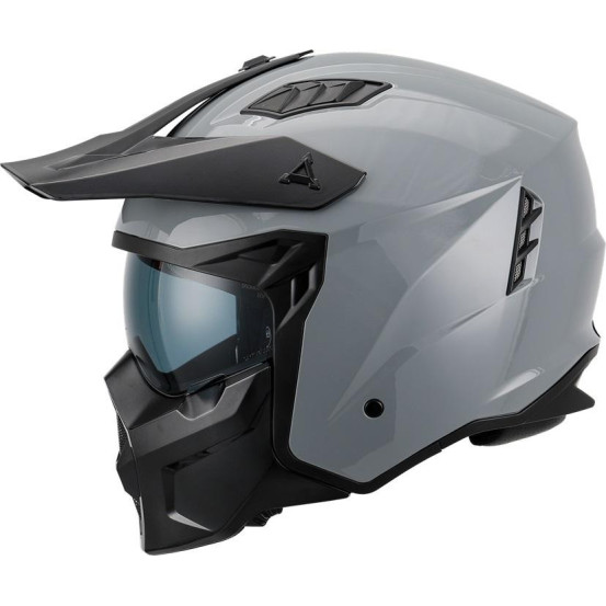 Casque Jet VITO Predator Gris Nardo