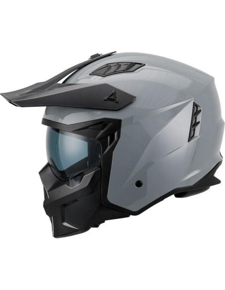 Casque Jet VITO Predator Gris Nardo