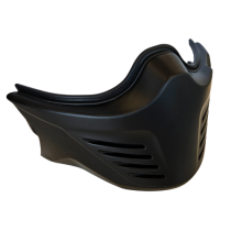 Mentionnière de casque VITO Bruzano Noir