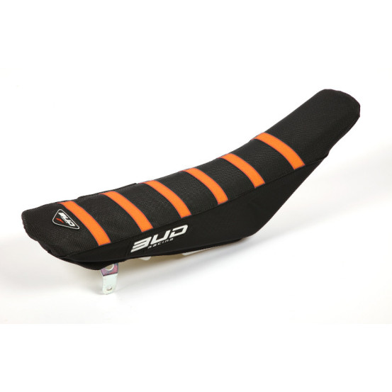 Housse de selle BUD Full traction KTM 50 SX 2009-2015 Logo BUD
