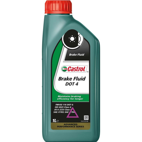 Liquide de frein CASTROL DOT 4 1 Litre