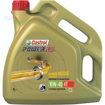Huile moteur CASTROL 4T Power RS 10W40 4 Litres
