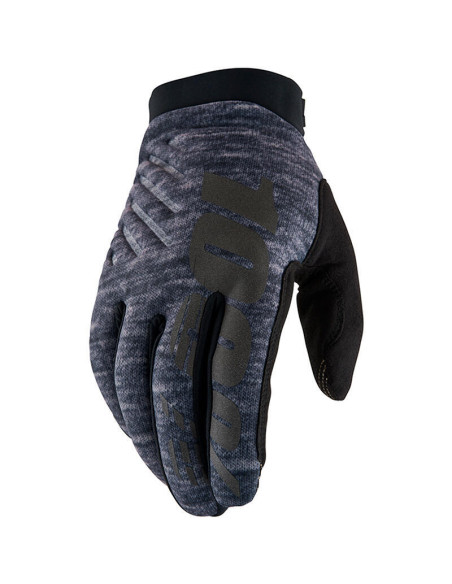Gants cross 100% Brisker - Heather Gris