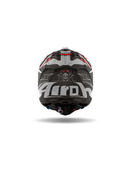 Casque cross Airoh Aviator 3 Burnout - Noir Mat