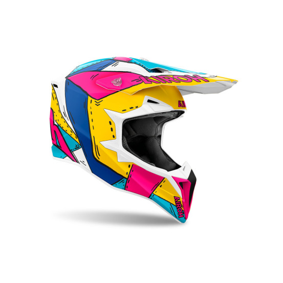 Casque cross Airoh Wraaap - Paint