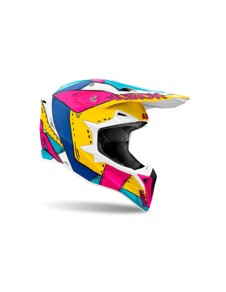 Casque cross Airoh Wraaap - Paint