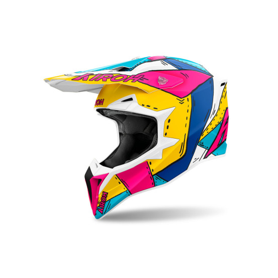 Casque cross Airoh Wraaap - Paint