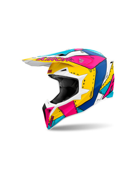 Casque cross Airoh Wraaap - Paint