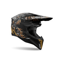 Casque cross Airoh Wraaap - Cyborg 2