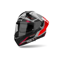Casque intégral Airoh Matryx Rocket - Rouge Fluo