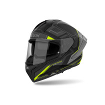 Casque intégral Airoh Matryx Rocket - Jaune Mat