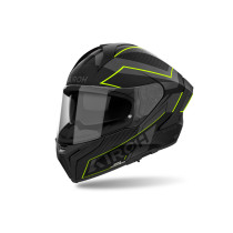 Casque intégral Airoh Matryx Sentinel - Jaune Mat