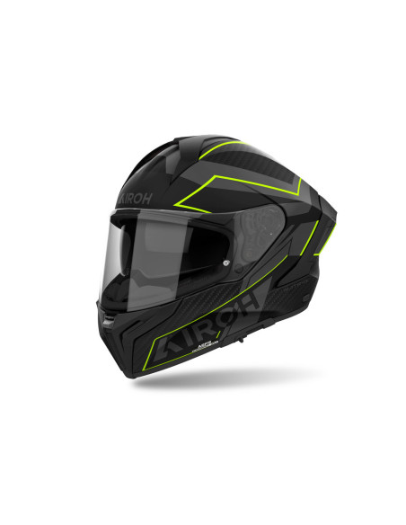 Casque intégral Airoh Matryx Sentinel - Jaune Mat