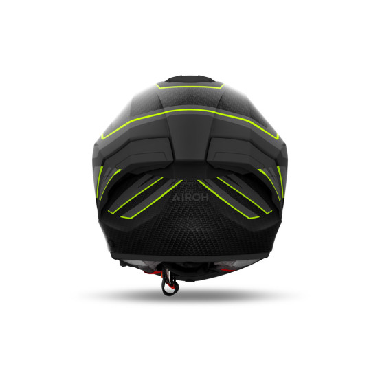 Casque intégral Airoh Matryx Sentinel - Jaune Mat
