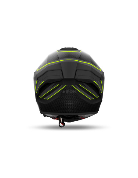 Casque intégral Airoh Matryx Sentinel - Jaune Mat