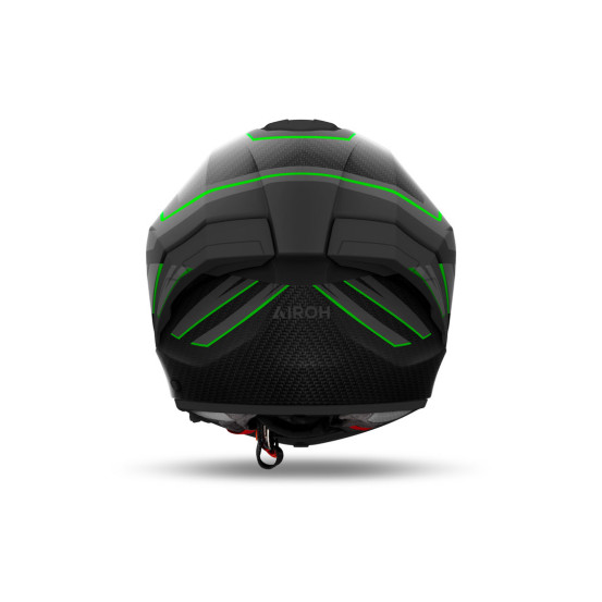 Casque intégral Airoh Matryx Sentinel - Vert Mat