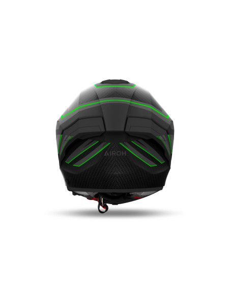 Casque intégral Airoh Matryx Sentinel - Vert Mat