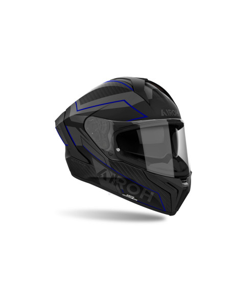 Casque intégral Airoh Matryx Sentinel - Bleu Mat