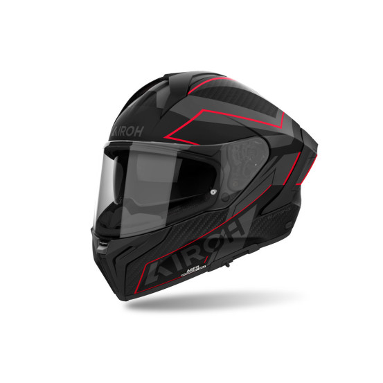 Casque intégral Airoh Matryx Sentinel - Rouge Mat