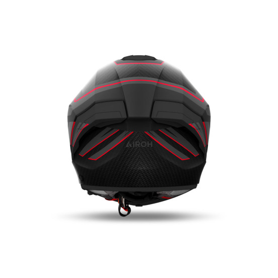 Casque intégral Airoh Matryx Sentinel - Rouge Mat