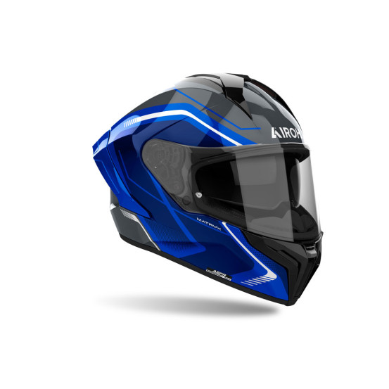 Casque intégral Airoh Matryx Wide - Bleu
