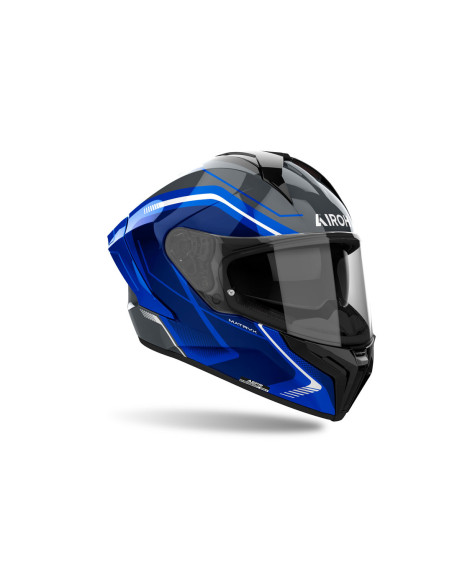 Casque intégral Airoh Matryx Wide - Bleu