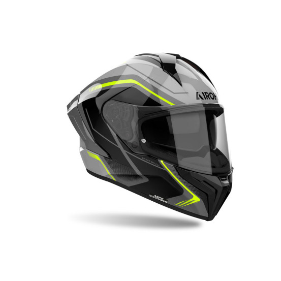 Casque intégral Airoh Matryx Wide - Jaune