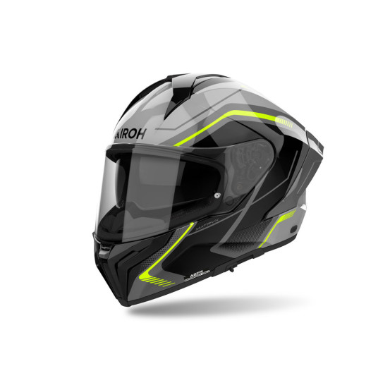 Casque intégral Airoh Matryx Wide - Jaune