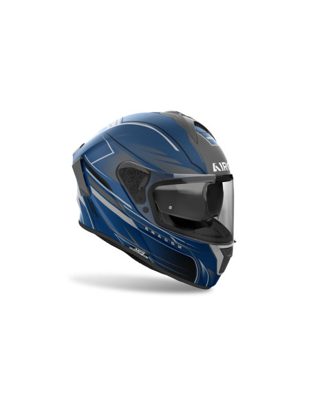 Casque intégral Airoh Spark 2 Shadow - Bleu Mat